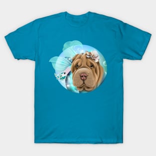 Mermaid Shar Pei T-Shirt